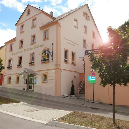 Hotel-Restaurant Zum Goldenen Hahnen Markgröningen Zewnętrze zdjęcie